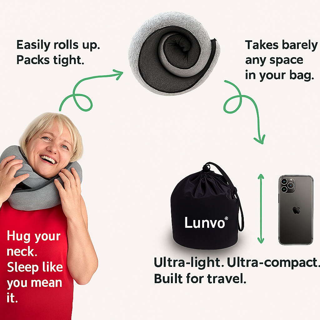 Lunvo® Travel Pillow