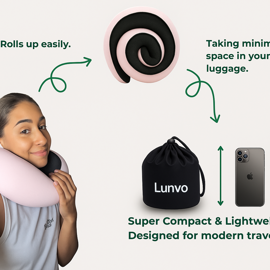 Travel Comfort Princess Neck Pillow