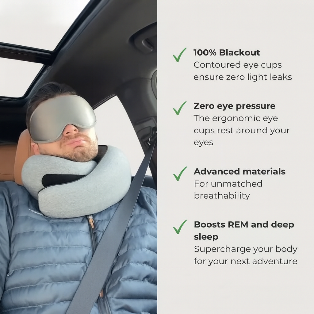 Lunvo® 3D Contour Sleep Mask