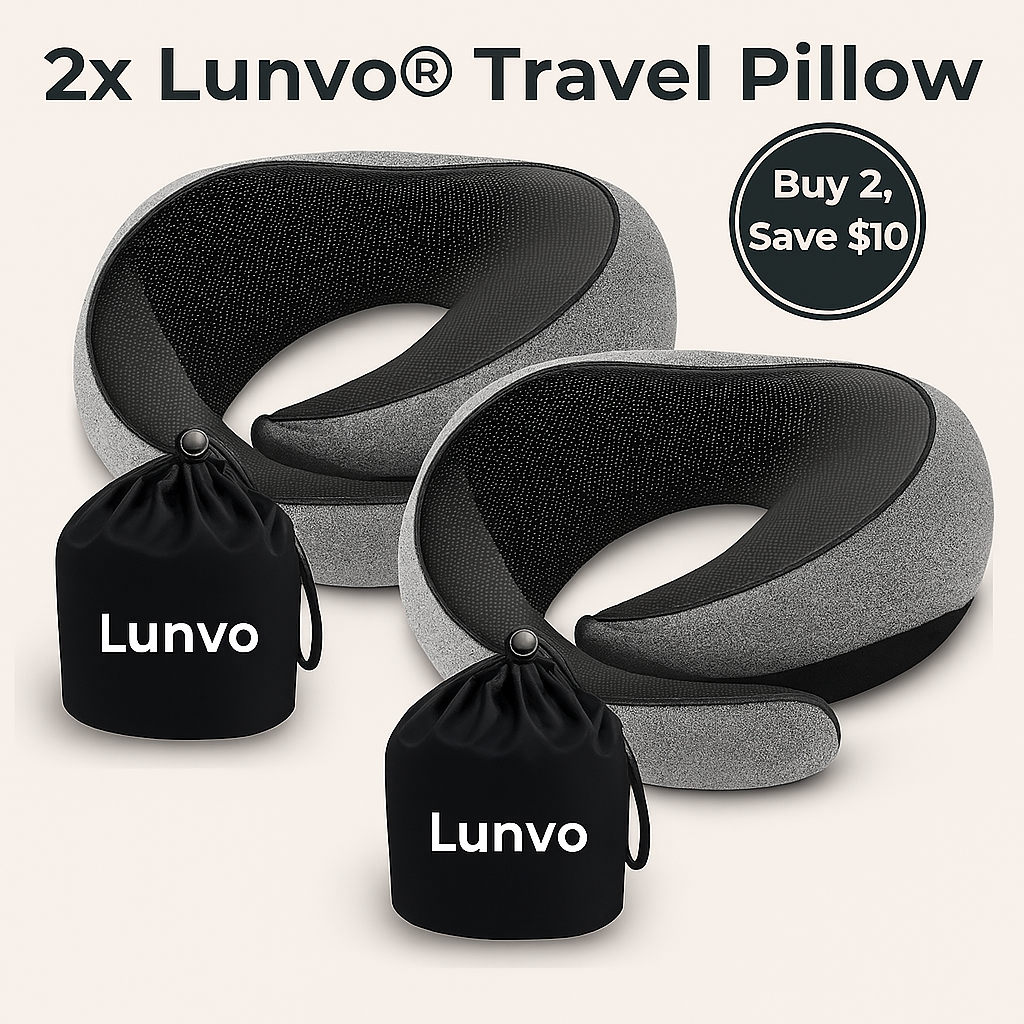 Lunvo® Travel Pillow