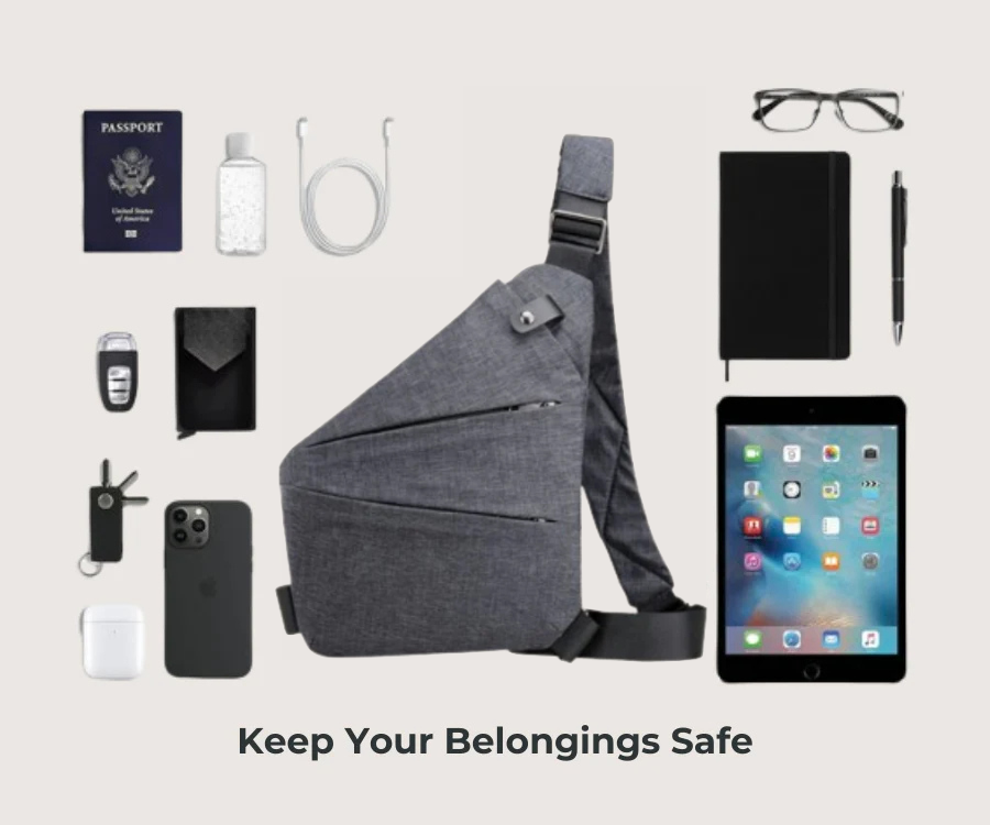 Anti Theft Travel Bag