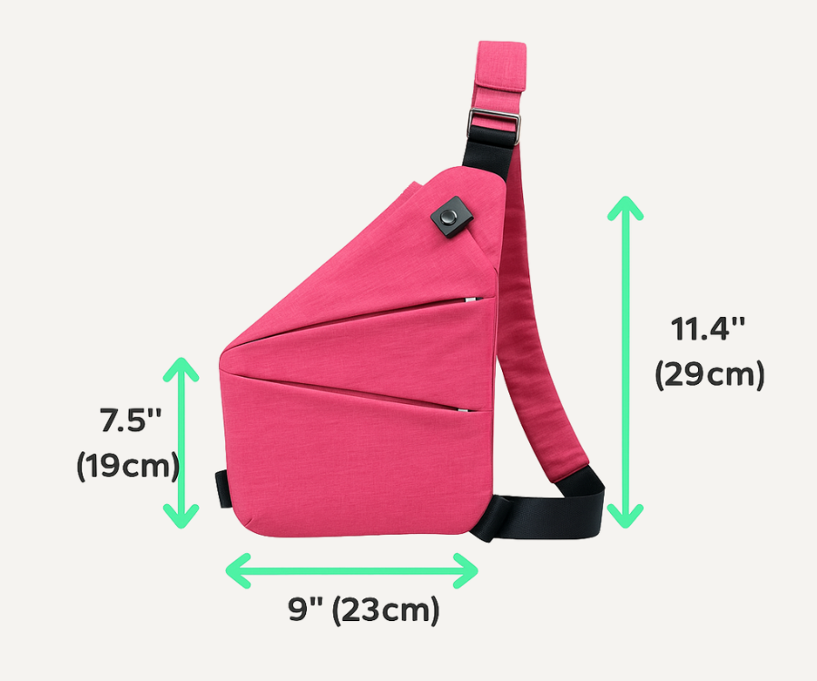 Princess Anti Theft Travel Bag