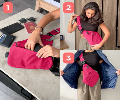 Princess Anti Theft Travel Bag